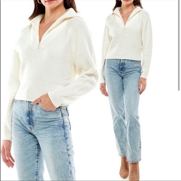 WAYF Nelle Half Zip Pullover - Picture 11 of 16